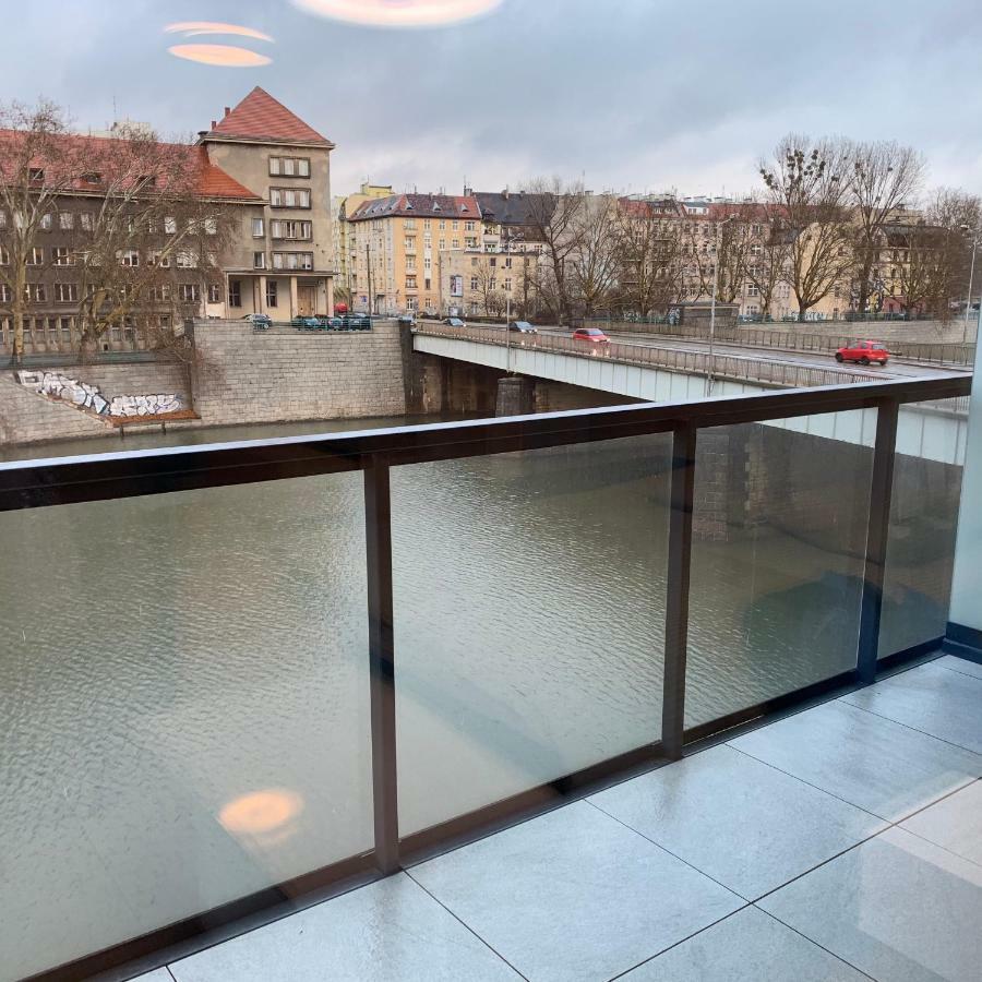 Apartament Studio Z Widokiem Na Odre Bulwary Ksiazece Вроцлав Экстерьер фото